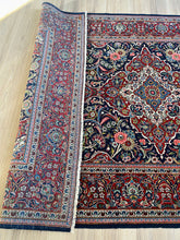 1950 PERSIAN KASHAN RUG 4’ 4” x 6’ 7” (MED.FEA.256)