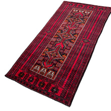 1940 PERSIAN KHORASSAN BALUCH RUG 3’ 2” x 6’ 2” (MED.2324)