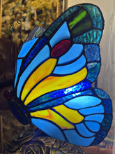 Butterfly Table Lamp Stained Glass Light Decorative Lighting Tiffany Style