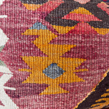 1950 TURKISH KILIM PILLOW 12x18 (PIL.1103)