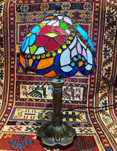 Exquisite Handmade Stained Glass Tiffany Style Table Lamp (LGHT.231)