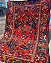 1950 PERSIAN ZANJAN RUG 4’ x 6’ 8” (MED.199)