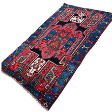 1950 PERSIAN HAMADAN RUG 3’ 2” x 5’ 7” (MED.7170)