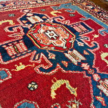 1930 PERSIAN ZANJAN RUG 4’ x 6’ 5” (MED.FEA.182)