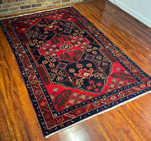 1950 PERSIAN SHAHSAVAN RUG 4’ 10” x 7’ 7” (MED.20)