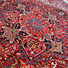 1930 PERSIAN HERIZ RUG 9’ 6” x 12’ 8” (LAR-HRZ1000)