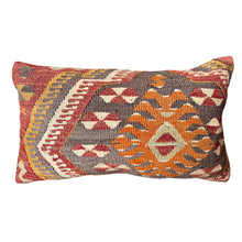 1950 TURKISH KILIM PILLOW 12x18 (PIL.1110)
