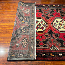 1950 PERSIAN SHAHSAVAN RUG 4’ 8” x 6’ 10” (MED.29)