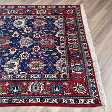 1940 PERSIAN VARAMIN RUG 4’ 10” x 7’ 3” (MED.FEA.3151)