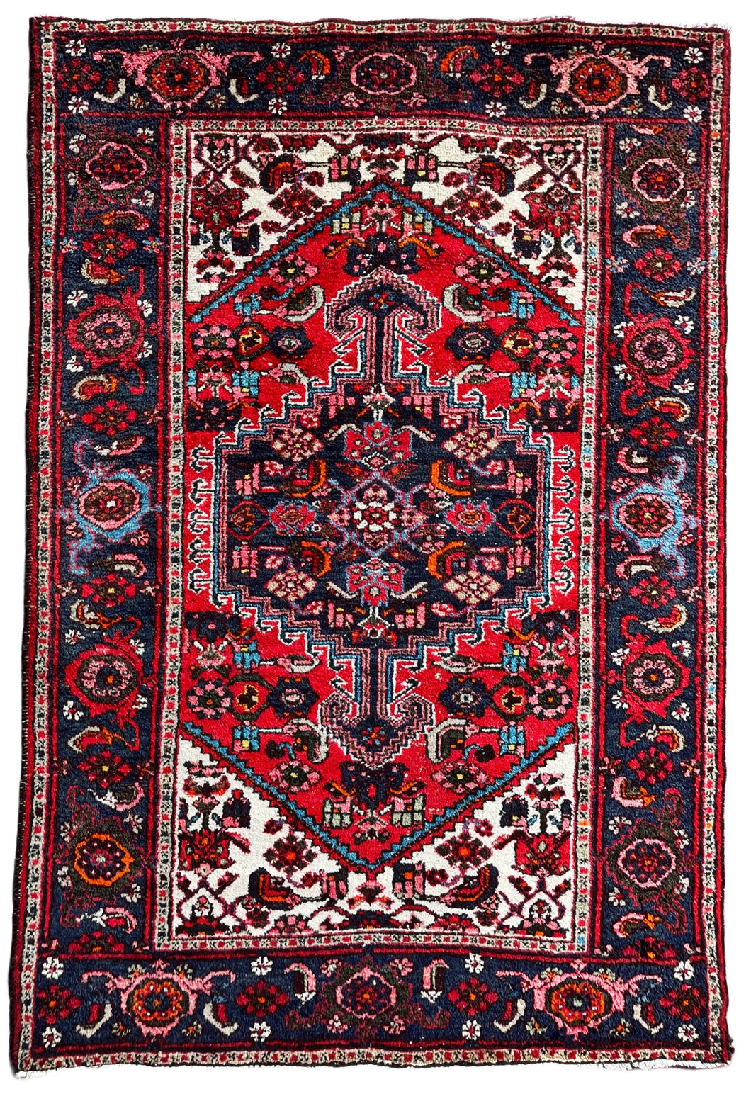 1950 PERSIAN ZANJAN RUG 4’ 2” x 6’ 4” (MED.12201)