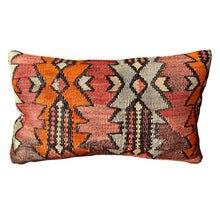 1950 TURKISH KILIM PILLOW 12x18 (PIL.1135)