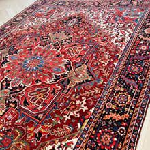 1930 PERSIAN HERIZ RUG 9’ 6” x 12’ 8” (LAR-HRZ1000)