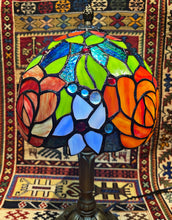 Exquisite Handmade Stained Glass Tiffany Style Table Lamp (LGHT.234)