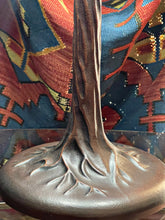 Large Exquisite Handmade Wisteria Stained Glass Tiffany Style Table Lamp