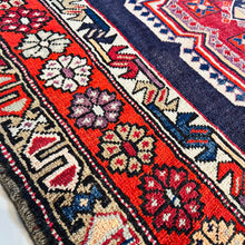 1950 PERSIAN ARDEBIL RUNNER RUG 4’ 4” x 10’ 1” (FEA.RUN.6332)