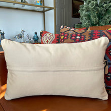 1950 TURKISH KILIM PILLOW 12x18 (PIL.1128)