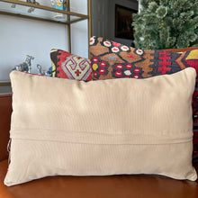1950 TURKISH KILIM PILLOW 12x18 (PIL.1106)