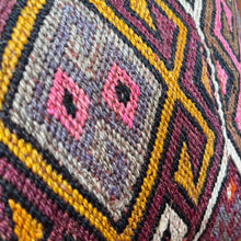 1950 TURKISH KILIM PILLOW 12x18 (PIL.1113)