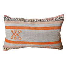 1950 TURKISH KILIM PILLOW 12x18 (PIL.1122)