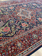 1950 PERSIAN KASHAN RUG 4’ 4” x 6’ 7” (MED.FEA.256)