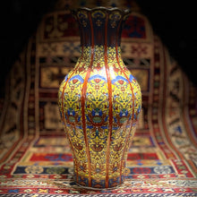 8 Chinese Porcelain hand-painted cloisonné vases including shipping.