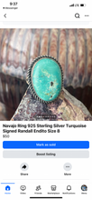 For Sandi. 5 rings, 1 cuff, lot of brass figurines.