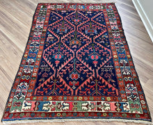 1930 PERSIAN KOLIYAI RUG 4’ 3” x 6’ 7” (MED.FEA.3152)