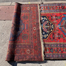 1930 PERSIAN BIDJAR RUG 4’ 3” x 7’ 9” (MED.FEA.155)