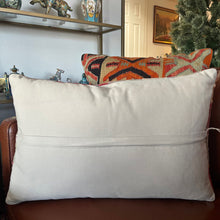1950 TURKISH ANATOLIAN KILIM RUG PILLOW 16x24 (PIL.1226)