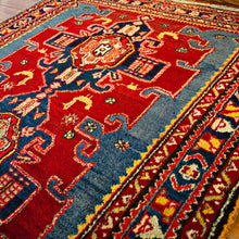 1930 PERSIAN ZANJAN RUG 4’ x 6’ 5” (MED.FEA.182)