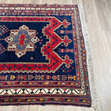 1940 PERSIAN AFSHAR RUG 4’ 6” x 6’ 6” (Med.3715)