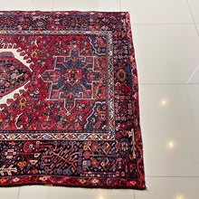 1930 PERSIAN QARAJEH (KARAJA) RUG 4’ 9” x 6’ 3” (MED.FEA.458)