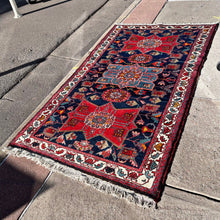 1950 PERSIAN SHAHSAVAN RUG 4x7 (MED.FEA.151)