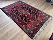 1950 PERSIAN ZANJAN RUG 4’ 6” x 7’ 3” (MED.7101)