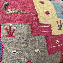 PERSIAN GABBEH KILIM PILLOW 18x18 (PIL.203)