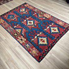 1950 ANATOLIAN KILIM RUG 4x6 (MED.200)