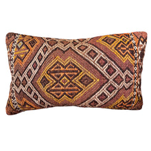 1950 TURKISH KILIM PILLOW 12x18 (PIL.1127)