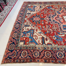 1890 PERSIAN SERAPI RUG 9’ 5” x 11’ 2” (LAR-HRZ1800)