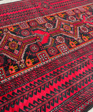 1940 PERSIAN KHORASSAN BALUCH RUG 3’ 2” x 6’ 2” (MED.2324)