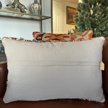 1950 TURKISH ANATOLIAN RUG PILLOW 16x24 (PIL.1232)