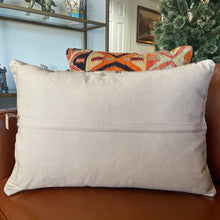 1950 TURKISH ANATOLIAN KILIM RUG PILLOW 16x24 (PIL.1220)