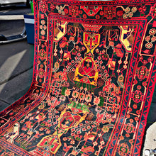 1950 PERSIAN NAHAVAND RUG 4’ 8” x 6’ 9” (MED.33)