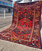 1950 PERSIAN ZANJAN RUG 4’ x 6’ 8” (MED.199)