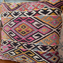 VINTAGE ANATOLIAN KILIM RUG PILLOW 16x16 (PIL.1215)