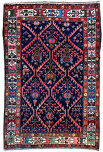 1930 PERSIAN KOLIYAI RUG 4’ 3” x 6’ 7” (MED.FEA.3152)