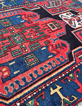 1950 PERSIAN HAMADAN RUG 3’ 2” x 5’ 7” (MED.7170)