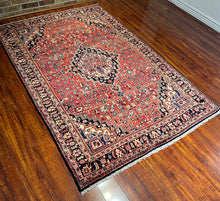 1950 PERSIAN JOZAN RUG 4’ 5” x 6’ 10” (MED.13)