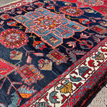 1950 PERSIAN SHAHSAVAN RUG 4x7 (MED.FEA.151)