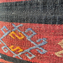 VINTAGE ANATOLIAN KILIM RUG PILLOW 16x16 (PIL.1197)