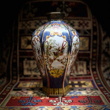 8 Chinese Porcelain hand-painted cloisonné vases including shipping.